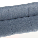 Maxbell 1/12 Miniature Dollhouse Sofa Arm Chair Dolls House Furniture Couch Blue