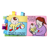 Maxbell Maxbell Early Educational Development Infant Soft Cloth Book Baby Gifts God Made Me