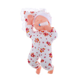 Maxbell 30cm Simulation Vinyl Reborn Sleeping Doll Model Kids Gift Toy Red Normal