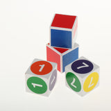Maxbell Colourful Cubes Kids Play Maths Learn Explore Building Learning Blocks