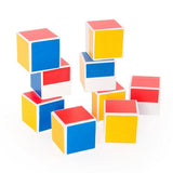 Maxbell Colourful Cubes Kids Play Maths Learn Explore Building Learning Blocks