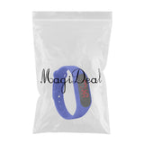 Maxbell Maxbell LED Digital Watch Touch Screen Silicone Strap Wristwatch Bracelet Blue