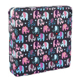 Maxbell Cute Baby Kids Square Chair Booster Seat Cushion Highchair Seat Pad Black