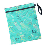 Maxbell Waterproof Reusable Zip Pouch Infant Wet Dry Bag Cloth Diaper Nappy Green