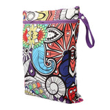 Maxbell Waterproof Reusable Zip Pouch Infant Wet Dry Bag Cloth Diaper Nappy Colors