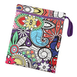 Maxbell Waterproof Reusable Zip Pouch Infant Wet Dry Bag Cloth Diaper Nappy Colors