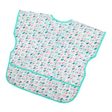 Maxbell Sleevless Drooling Teething Waterproof Bib for Baby Toddlers Raindrop M