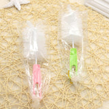 Maxbell Baby Child Nylon Wire Milk Bottle Glass Brush Cleaner with Handle Accessory