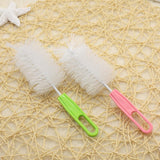 Maxbell Baby Child Nylon Wire Milk Bottle Glass Brush Cleaner with Handle Accessory