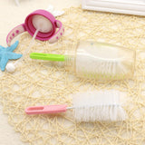 Maxbell Baby Child Nylon Wire Milk Bottle Glass Brush Cleaner with Handle Accessory