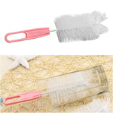 Maxbell Baby Child Nylon Wire Milk Bottle Glass Brush Cleaner with Handle Accessory