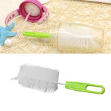 Maxbell Baby Child Nylon Wire Milk Bottle Glass Brush Cleaner with Handle Accessory