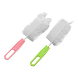 Maxbell Baby Child Nylon Wire Milk Bottle Glass Brush Cleaner with Handle Accessory