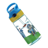 Maxbell Baby Training Water Bottle Kids Cup Sippy Suction Drinking Feeding Cup Blue