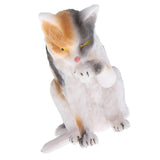 Maxbell Simulation Multi Animal Model Figurine Educational Toy Home Decor Tabby Cat