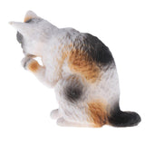 Maxbell Simulation Multi Animal Model Figurine Educational Toy Home Decor Tabby Cat