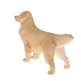 Maxbell Maxbell Simulation Pet Animal Model Figurine Educational Toy Home Decor - Golden Dog