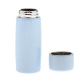 Maxbell 1/6 Dollhouse Miniature Stainless Steel Water Cup Furniture Accessory Blue