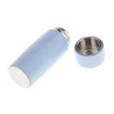 Maxbell 1/6 Dollhouse Miniature Stainless Steel Water Cup Furniture Accessory Blue