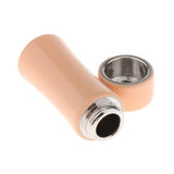 Maxbell 1/12 Dollhouse Miniature Stainless Steel Water Cup Furniture Accessory Pink