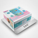 Maxbell Simulation Refrigerator Vending Machine Pretend Play Kitchen Toy Gifts Blue