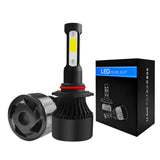 Maxbell 4Side S2 Black LED Headlamp Bulb Conversion Kit Hi/Lo Beam Lamp 9005 HB3 H10