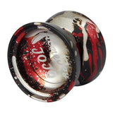 Maxbell Alloy Yoyo Professional Magic Trick Yo Yo+String Kids Adults Toy Gift Red