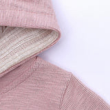 Maxbell Cotton Big Ear Bunny Zipper Jumpsuit Outfits Climbing Clothes Pink 66