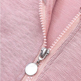 Maxbell Cotton Big Ear Bunny Zipper Jumpsuit Outfits Climbing Clothes Pink 66