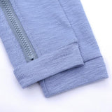 Maxbell Cotton Big Ear Bunny Zipper Jumpsuit Outfits Climbing Clothes Blue 66