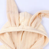 Maxbell Cotton Big Ear Bunny Zipper Jumpsuit Outfits Climbing Clothes Yellow 80