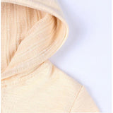 Maxbell Cotton Big Ear Bunny Zipper Jumpsuit Outfits Climbing Clothes Yellow 90