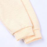 Maxbell Cotton Big Ear Bunny Zipper Jumpsuit Outfits Climbing Clothes Yellow 90