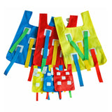 Maxbell Children Catch Tail Kindergarten Sports Game Vest Training Equipment Red