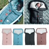 Maxbell Baby Stroller Knit Swaddle Wrap Swaddling Blanket Sleeping Bag Pink