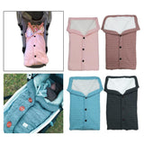 Maxbell Baby Stroller Knit Swaddle Wrap Swaddling Blanket Sleeping Bag Pink