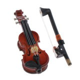 Maxbell DollHouse Decorative Miniature Music Instrument Violin - 1/12 Scale Toy