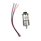 Maxbell 1:110 12V Geared Motor with Encoder Full Metal Motor 64RPM/min Reducer Motor