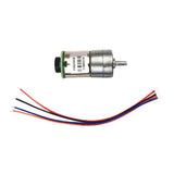 Maxbell 1:110 12V Geared Motor with Encoder Full Metal Motor 64RPM/min Reducer Motor