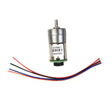 Maxbell 1:110 12V Geared Motor with Encoder Full Metal Motor 64RPM/min Reducer Motor
