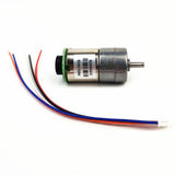 Maxbell 1:110 12V Geared Motor with Encoder Full Metal Motor 64RPM/min Reducer Motor