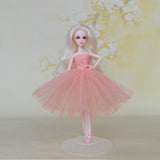 Maxbell Lovely 1/6 Girl Doll with Make up 12inch Princess Dolls Gifts Dot Dress