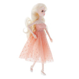 Maxbell Lovely 1/6 Girl Doll with Make up 12inch Princess Dolls Gifts Dot Dress