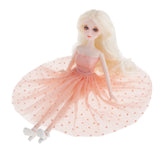 Maxbell Lovely 1/6 Girl Doll with Make up 12inch Princess Dolls Gifts Dot Dress