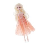 Maxbell Lovely 1/6 Girl Doll with Make up 12inch Princess Dolls Gifts Dot Dress