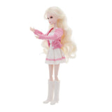 Maxbell Lovely 1/6 Girl Doll with Make up 12inch Princess Dolls Gifts Pink Suit