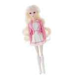 Maxbell Lovely 1/6 Girl Doll with Make up 12inch Princess Dolls Gifts Pink Suit