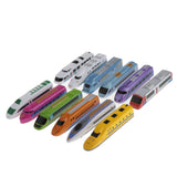 Maxbell 1:64 12 Pcs Sliding Forward Pull Back Train Model Toy
