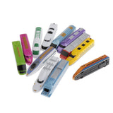 Maxbell 1:64 12 Pcs Sliding Forward Pull Back Train Model Toy