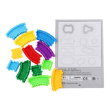 Maxbell New Geometric Ruler Stencil Spiral Art Classic Toy Stationery Tools